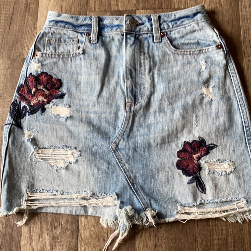 Abercrombie & Fitch mini skirt size 25 - Picture 5 of 11